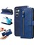 Ile Uyumlu Samsung Galaxy A54 5g Moda Fermuar Çevirme Deri Telefon Kılıfı Kart Tutuculu Manyetik Cüzdan Telefon Kılıfı (Yurt Dışından) 1