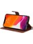 Kart Yuvası Iş Cüzdan ile iphone 14 Klasik Düz Renk Için Flip Case (Yurt Dışından) 2
