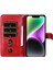 Ile Uyumlu iPhone 15 Moda Fermuar Çevirme Deri Telefon Kılıfı Kart Tutuculu Manyetik Cüzdan Telefon Kılıfı (Yurt Dışından) 2
