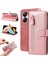 Ile Uyumlu Realme 10 Pro Plus Moda Fermuar Çevirme Deri Telefon Kılıfı Kart Tutuculu Manyetik Cüzdan Telefon Kılıfı (Yurt Dışından) 1