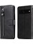 Ile Uyumlu Google Pixel 7 Pro Moda Fermuar Çevirme Deri Telefon Kılıfı Kart Tutuculu Manyetik Cüzdan Telefon Kılıfı (Yurt Dışından) 4
