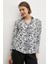 Animal Desenli Gömlek Siyah 3