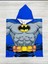 Batman Baskılı Çocuk Panço Plaj Havlusu 1