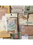 C Stili Journamm Vintage Çiçekler Damga Tarzı Deco Kırtasiye Scrapbooking Kartları Için Dıy Retro Çıkartmalar Kraft Malzemeleri Kağıt Seti (Yurt Dışından) 4