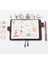 A6 Iskoçya Boş Stil Retro Kumaş Defter Programı Dergi Günlüğü Kapağı A5 A6 Planlayıcısı Boş Izgara Çizgi Kağıdı Püskül Defter Çantası Okul Kırtasiye (Yurt Dışından) 4