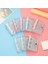 B-Izgara 80 Yaprak Stili Mini Dosya Klasörü 3 Delikli Gevşek Yaprak Dolum Defter Kapağı El Hesabı Günlüğü Halkalı Binder Iç Sayfalar Günlüğü Kitap (Yurt Dışından) 3