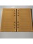 Tarz Yapmak A6 2022 Kraft Line A5 A6 Gevşek Yaprak Defter Dolum Spiral Bağlayıcı Indeks Kağıdı Iç Sayfalar Günlük Planlayıcı Çizgi Izgara Boş Gündem (Yurt Dışından) 1