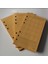 Cetvel 1 Adet Tarzı A5 2022 Kraft Line A5 A6 Gevşek Yaprak Defter Dolum Spiral Bağlayıcı Indeks Kağıdı Iç Sayfalar Günlük Planlayıcı Çizgi Izgara Boş Gündem (Yurt Dışından) 4