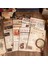 F Stili Dimeets Gazete Serisi Çift Taraflı Malzeme Kağıt Retro El Gözyaşı Kağıt Dıy Imi Deco Bullet Dergiler Scrapbooking (Yurt Dışından) 2