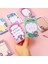 Bir Stil 80 Yaprak Kawaii Mutlu Kedi Kız Bloknot N Kez Yapışkan Notlar Kısa Not Defteri Sevimli Planlayıcısı Çıkartmaları Imi Kırtasiye Aksesuarları (Yurt Dışından) 5