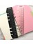 Siyah Stil A4 Cetvel A4 B5 A5 A6 A7 Pp Mat Buzlu Planlayıcı Gündem Dokibook 6 Delikli Gevşek Yaprak Spiral Defter Düzenleyici (Yurt Dışından) 5