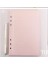 Pembe Stili Listelemek Için A6 Sayfa Kawaii A5 A6 Gevşek Yaprak Defter Dolum Spiral Bağlayıcı Indeks Kağıdı Iç Sayfalar Günlük Planlayıcı Çizgi Izgara Boş Gündem (Yurt Dışından) 1