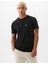 Erkek Siyah Mini Gap Logo Cepli T-Shirt 1