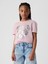 Kız Çocuk Pembe Grafikli T-Shirt 1