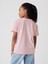 Kız Çocuk Pembe Grafikli T-Shirt 2