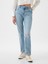 Kadın Açık Mavi Mid Rise Girlfriend Jean Pantolon 2