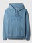 Erkek Mavi Gap Logo Fleece Sweatshirt 4