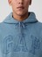 Erkek Mavi Gap Logo Fleece Sweatshirt 5
