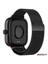 Xiaomi Redmi Watch 4 Uyumlu Woven Wire Tasarım Metal Hasır Kordon 2