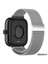 Xiaomi Redmi Watch 4 Uyumlu Woven Wire Tasarım Metal Hasır Kordon 2