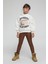 Kız Çocuk Balon Kol Kapşonlu Sweatshirt 1