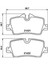 Disk Balata Arka Bmw G20 G22 1