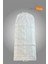 2 Parça (2 Adet ) Pevabag Gelinlik ve Abiye Kılıfı (Gamboç) / 70*180+20CM 80 gr Beyaz Kumaş Beyaz 2