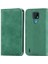 Moto E7 Fermuar Basit Iş Kordon Cüzdan Deri Çanta Için Kılıf (Yurt Dışından) 5