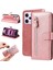 Ile Uyumlu Xiaomi Redmi Note 12 Pro 5g Moda Fermuar Çevirme Deri Telefon Kılıfı Kart Tutuculu Manyetik Cüzdan Telefon Kılıfı (Yurt Dışından) 1