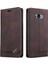 Samsung Galaxy S8 Kickstand Premium Deri Premium Deri Kılıf (Yurt Dışından) 2