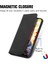 Realme C55 Için Kılıf Deri Çanta Kordon Cüzdan Basit Iş Fermuar (Yurt Dışından) 4