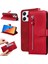 Ile Uyumlu Xiaomi Redmi 12 4g Moda Fermuar Çevirme Deri Telefon Kılıfı Kart Tutuculu Manyetik Cüzdan Telefon Kılıfı (Yurt Dışından) 1