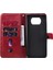 Ile Uyumlu Xiaomi Poco X3/x3 Pro/x3 Nfc Moda Fermuar Çevirme Deri Telefon Kılıfı Kart Tutuculu Manyetik Cüzdan Telefon Kılıfı (Yurt Dışından) 5