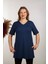 Boutique Arzu Inan Tunik V Yaka Kısa Kollu Yıtmaçlı 2