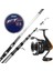 Hazır Olta Seti Okuma Wave Power Tele Surf 4.20 cm 100-200 gr 5 Parça Surf Kamışı&okuma Jaw-55 3+1bb Olta Makinesi 1