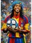 Ahşap Mdf Puzzle Yapboz Ronaldinho Futbolcu 255 Parça 35*50 cm 1