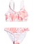 Flowers Addict Crop Top Kız Çocuk Bikini Seti 1