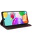Samsung Galaxy Two Iki Kart Yuvaları Kickstand Premium Deri Için Kılıf (Yurt Dışından) 5