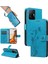 Xiaomi 11T/11T Pro Kabartmalı Kelebek ve Kart Yuvası Cüzdan Kılıf (Yurt Dışından) 1