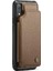 IPhone Xr Kickstand Rfıd Engelleme Pu Deri Kart Için Caseme Cüzdan Kılıf (Yurt Dışından) 3