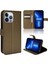 IPhone 13 Için Kılıf Pro Nax Kart Tutucu Kickstand Manyetik Cüzdan Kapak (Yurt Dışından) 1