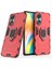 Oppo A58 4g Için Kılıf 360 &deg; Dönen Halka Darbeye Kapak Kickstand Askeri (Yurt Dışından) 4