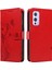 Oneplus 9 Için Kılıf El Kayışı ile Yüksek Kaliteli Deri Cüzdan Telefon Kılıfı (Yurt Dışından) 5
