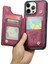 IPhone 12 Pro Max Rfıd Engelleme Kart Tutucu Pu Için Caseme Cüzdan Kılıf (Yurt Dışından) 4