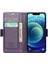 IPhone 12 Mini Cüzdan Kılıf Anti Dolandırıcılık Kart Yuvası Darbeye Dayanıklı (Yurt Dışından) 3