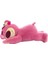 Hayvan Çilek Ayı Pembe Peluş Oyuncak Şanssız Ayı Bebek Sevimli Yastık Uyku Yastık Bebek (Yurt Dışından) 1