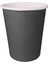 Bardak Karton Siyah 8 Oz Pk:8 1