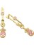 Pempe Opal Taşlı Sallantılı Altın Küpe CGKKP025 1