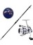 Hazır Olta Seti Okuma Revenger Tele Surf 420 cm 4 Parça Surf Kamışı&okuma ARIA-8000A Painting Silver 1bb Olta Makinesi 1