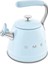 50's Style Set Üstü Düdüklü Kettle Pastel Mavi 2.3 Lt 4